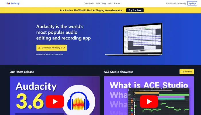 audacity crear musica