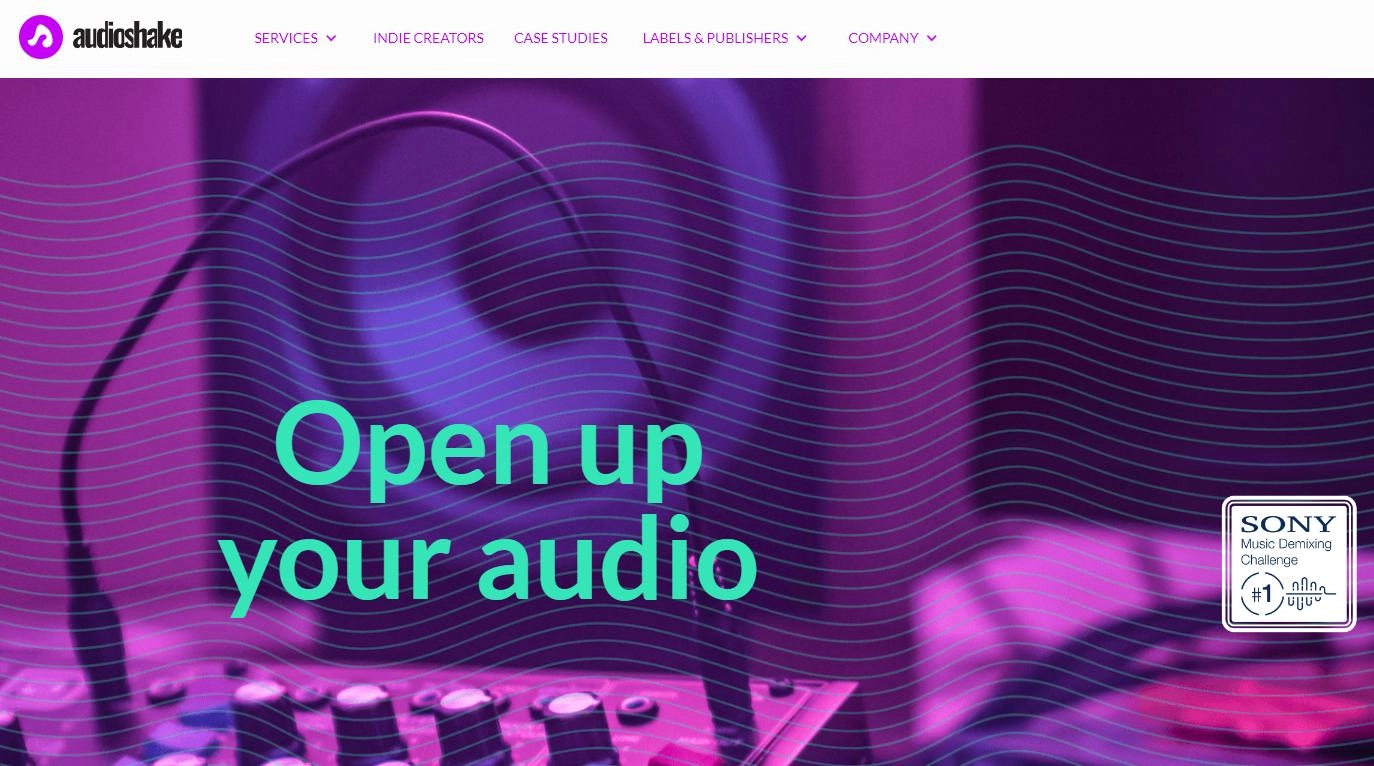 audioshake-el-mejor-software-para-mezclar-musica-para-crear-nuevas-pistas