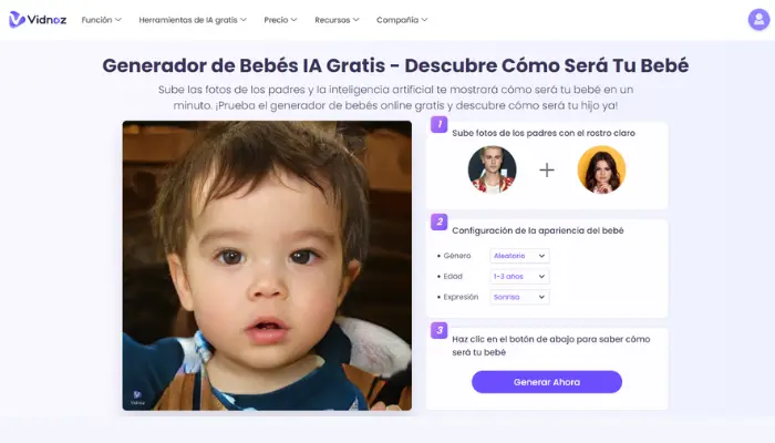 bebe generado vidnoz