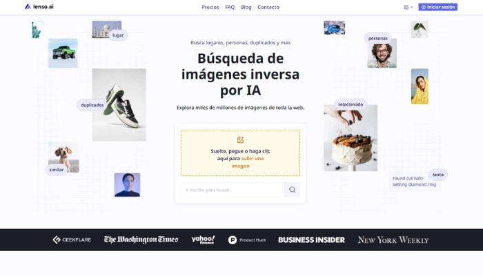 buscar persona por foto gratis con lenso ai