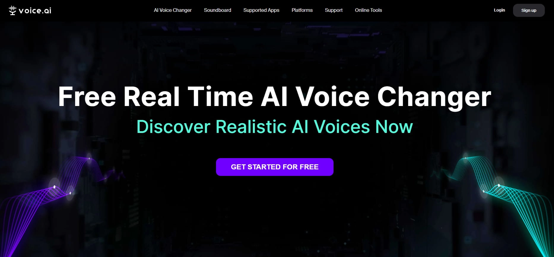 Cambiador de voz IA en tiempo real gratis y ultrarrealista