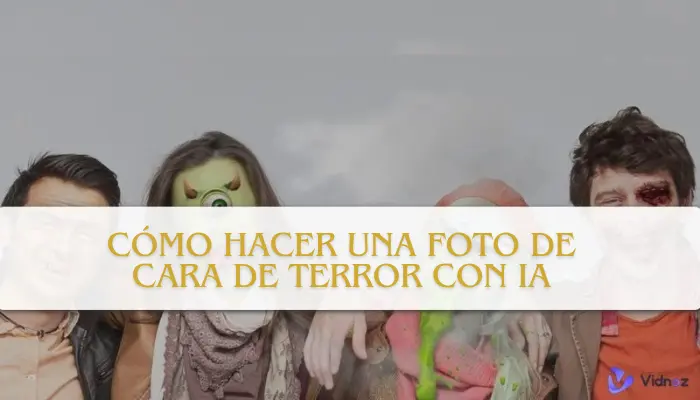 ¿Cómo crear una foto de cara de terror con aplicaciones de IA para este Halloween?