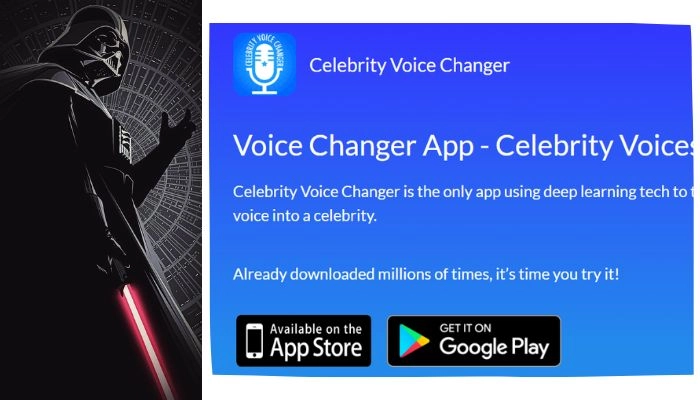 Voz de Darth Vader - Celebrity Voice Changer