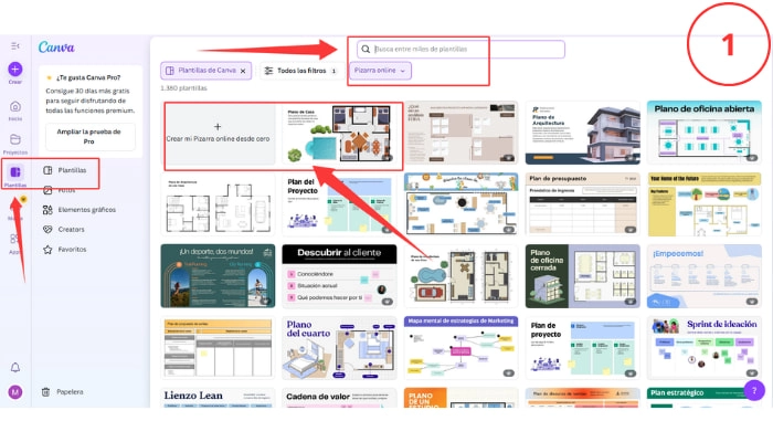 como hacer un plano con canva paso 1