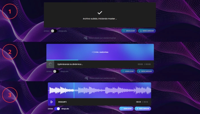 como masterizar musica online free con ditto music