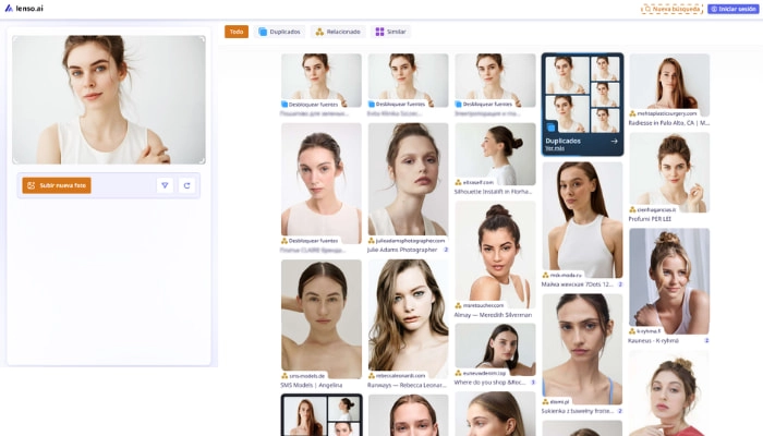 como reconocer persona por foto en lenso ai paso3