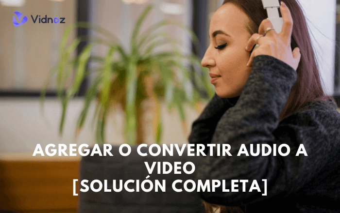 convertir audio a video