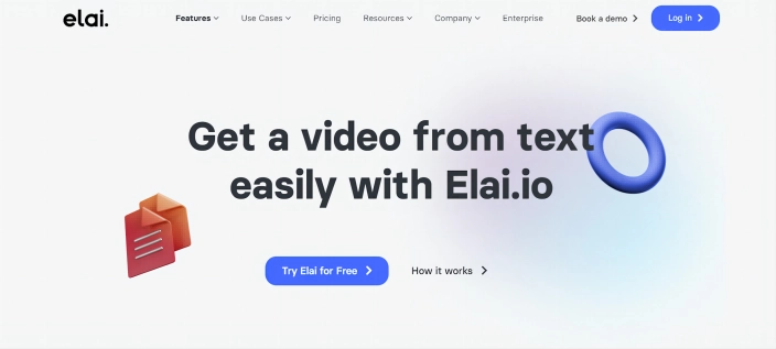 convertir link a video con elai