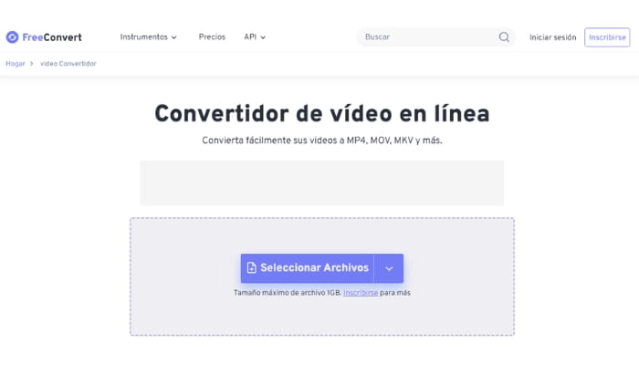 convertir video a 4k con freeconvert