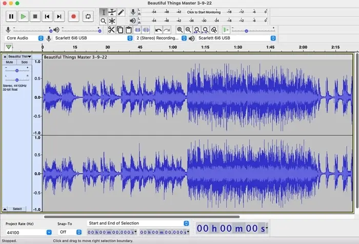 cortar mp3 con audacity