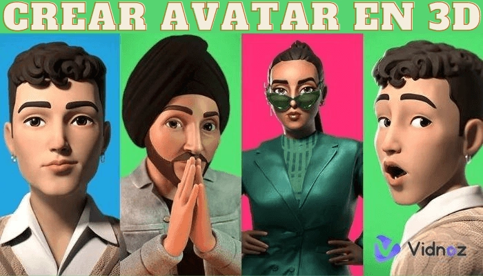Top 10 herramientas para crear un Avatar 3D de forma gratuita y online