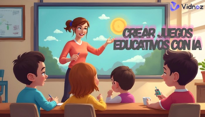 Crear juegos educativos con IA: Concepto, ventajas y mejores generadores