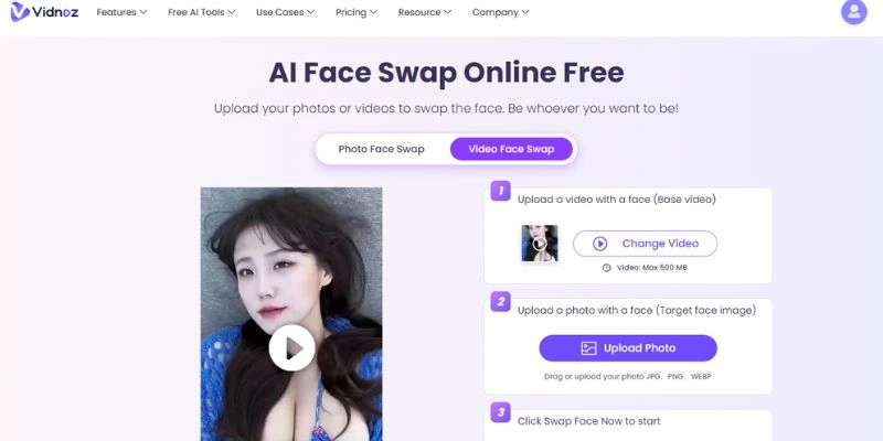 Crear tu propio video porno deepfake con face swap en video