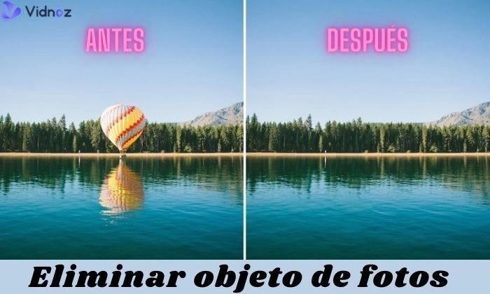 eliminar objeto de foto