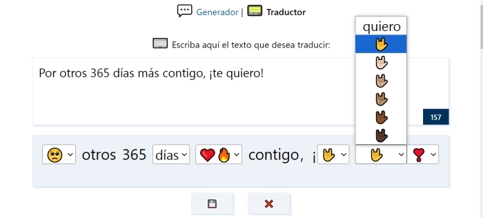 EmojiTerra - traductor de emojis a texto
