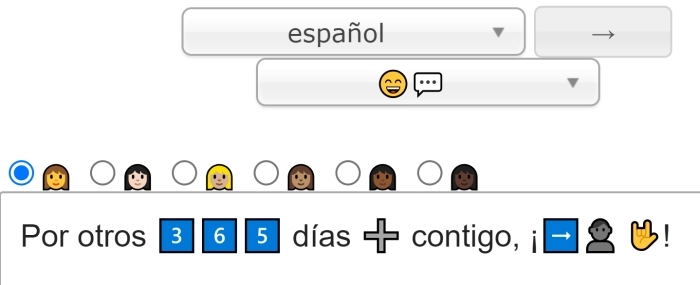 Traductor de emojis a español y viceversa