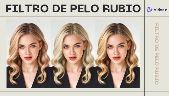 Prueba del filtro pelo rubio: Las 5 mejores opciones de simulador de pelo rubio