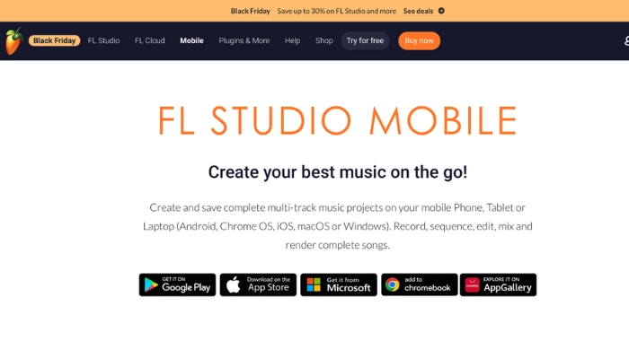 fl stuido mobile crear musica y cancion