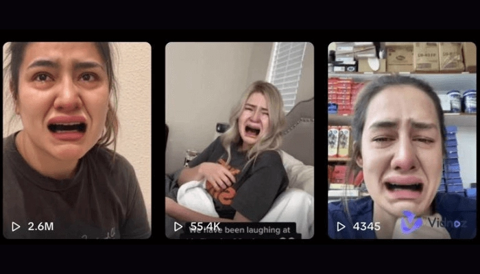 Filtro llorar: Cómo hacer cara triste y cara llorando online