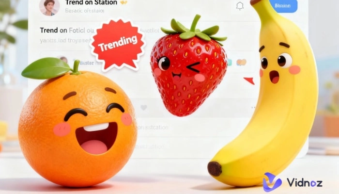 Explora frutas con caras con IA: 3 herramientas creativas para hacer imágenes y vídeos de frutas con caras