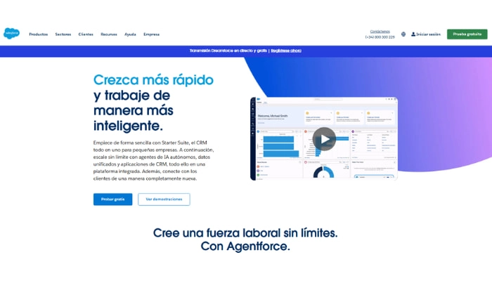 herramienta de crm con ia Salesforce Commerce Cloud