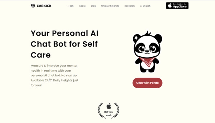 ia psicologa EarKick