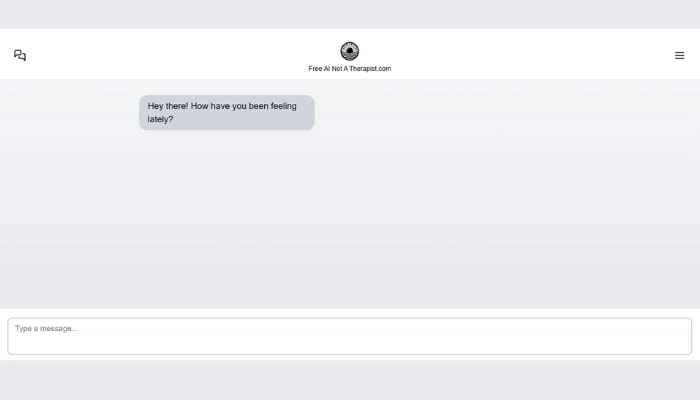 ia psicólogo gratis Free AI Not A Therapist