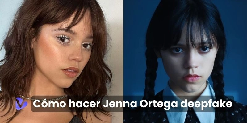 Cómo hacer Jenna Ortega deepfake online gratis y fácilmente