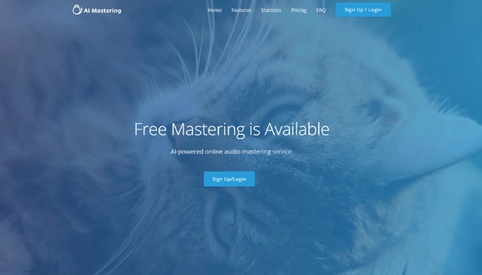 masterizar audio online gratis con ai mastering
