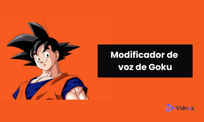 Modificador de voz Goku online y gratis