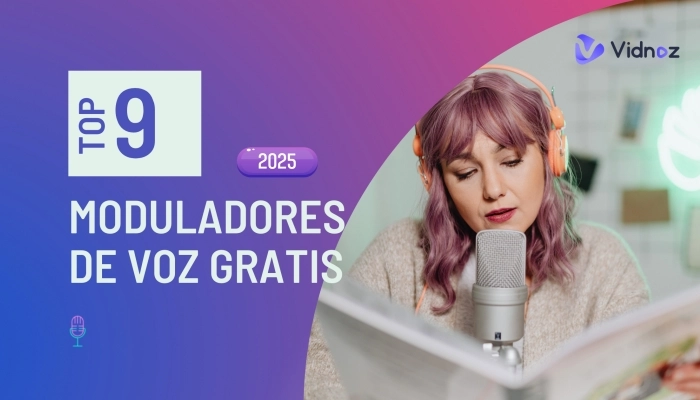 Top 9 Moduladores de Voz Online GRATIS en 2025 [Actualizado]