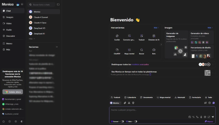 pagina de ia gratis monica