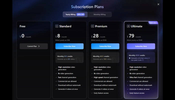 precio de vidu studio pago anual