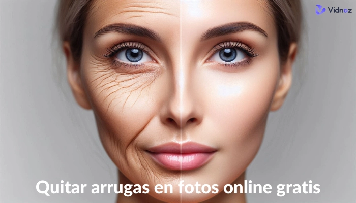 Quitar arrugas en fotos online gratis con IA