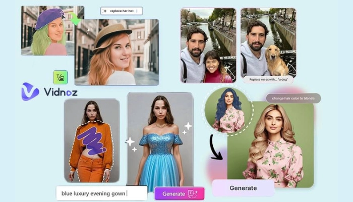 Reemplazar con IA: Cómo reemplazar caras, texto, fondo y objetos en una imagen