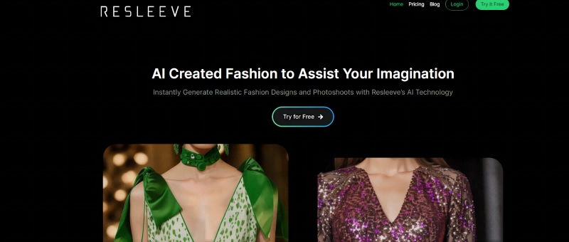Resleeve - Generador de diseños de ropa con IA desde texto