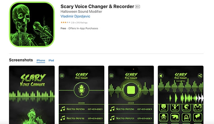 Scary Voice Changer & Recorder