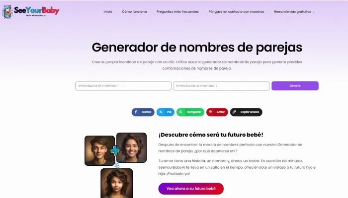 see your baby generador de nombres de parejas