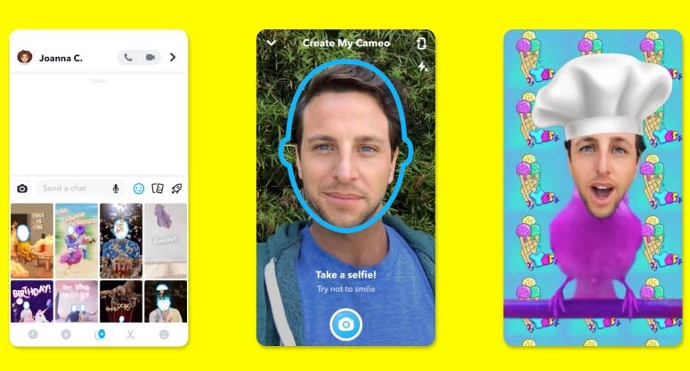 snapchat face swap video