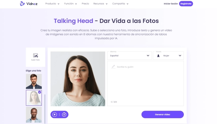 Talking Head - app para darle vida a las fotos