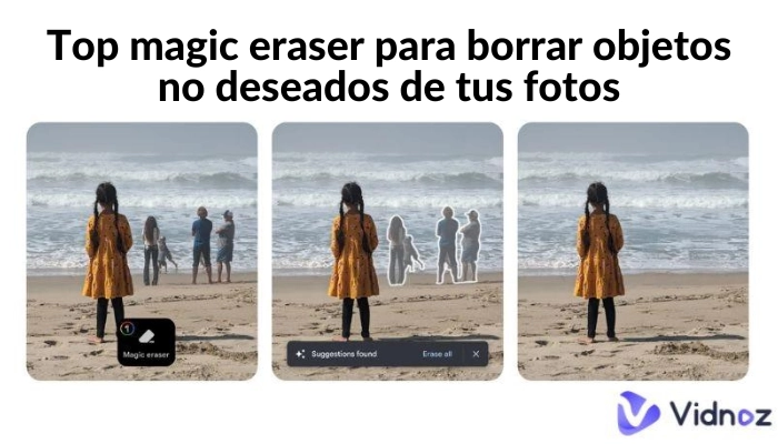 Top herramientas de IA magic eraser para eliminar fácilmente partes no deseadas