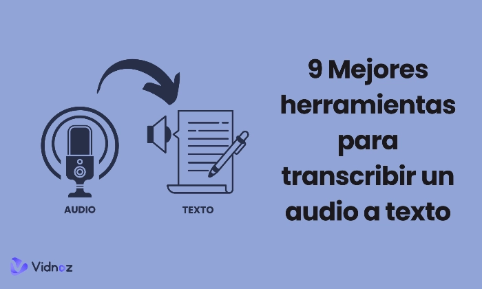 Las 9 mejores herramientas de audio a texto IA gratis [Probadas en 2024]