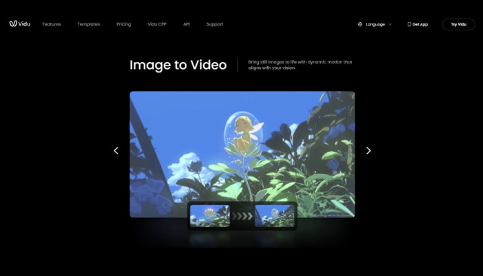 vidu studio imagen a video
