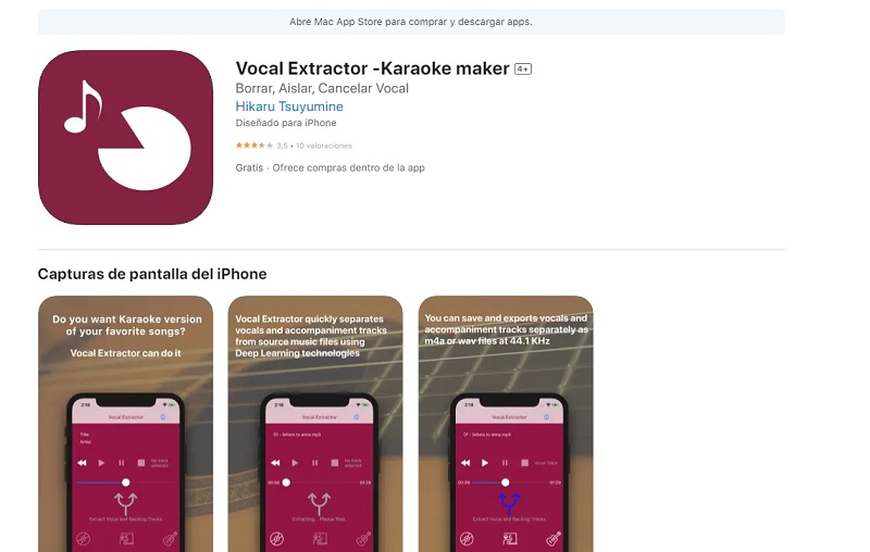 Vocal Extractor para Hacer Karaoke