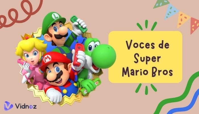 ¿Quién hace las voces de Mario Bros en español y cómo imitarlas con IA?