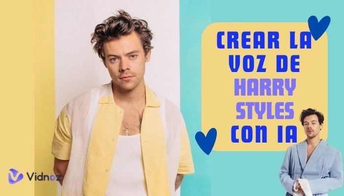 Crear la Voz de Harry Styles para Canciones y Doblajes con IA