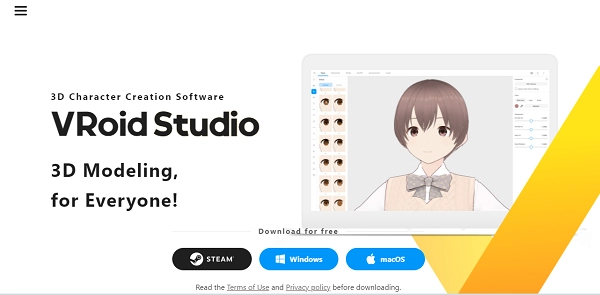vroid studio avatar 3d