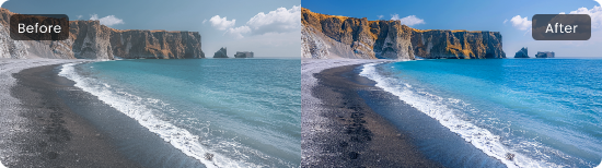 mejorar colores de imagen para paisajes