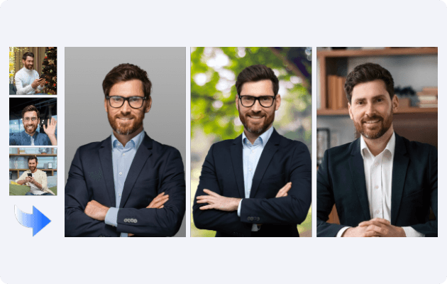 Generador de fotos para CV