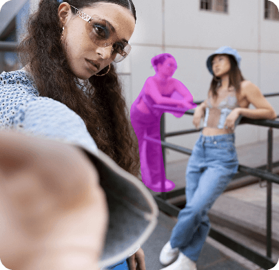 borrar personas en fotos de viaje